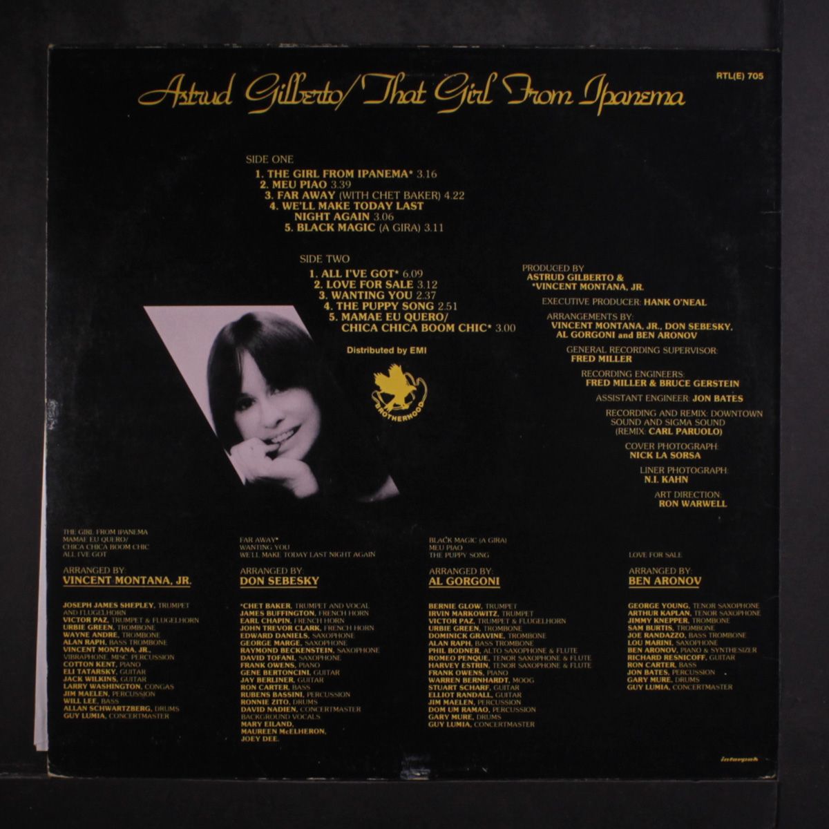 that girl from ipanema by ASTRUD GILBERTO