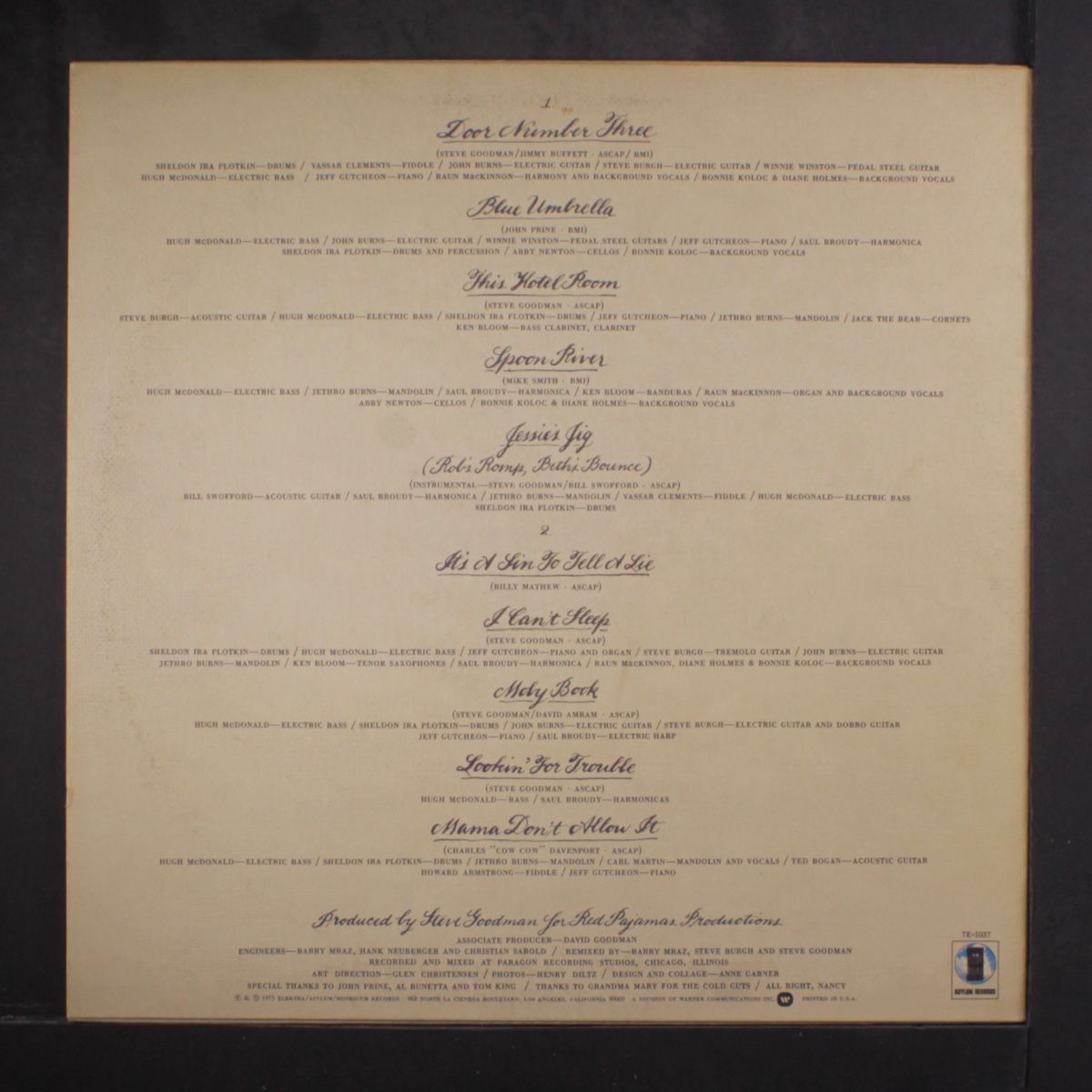 jessie's jig & other favorites by STEVE GOODMAN
