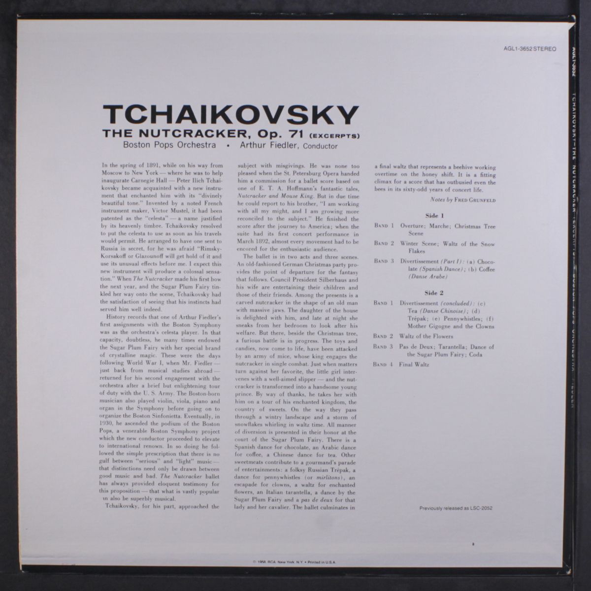 tchaikovsky: the nutcracker by ARTHUR FIEDLER & BOSTON POPS