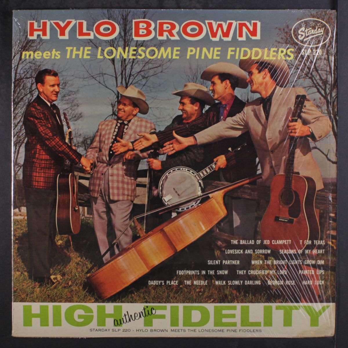 meets the lonesome pine fiddlers by HYLO BROWN