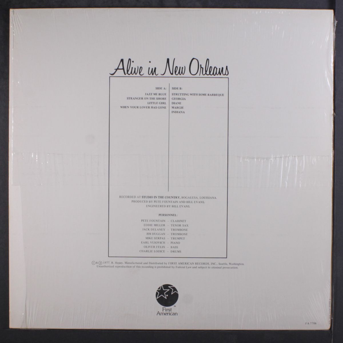 alive in new orleans by PETE FOUNTAIN