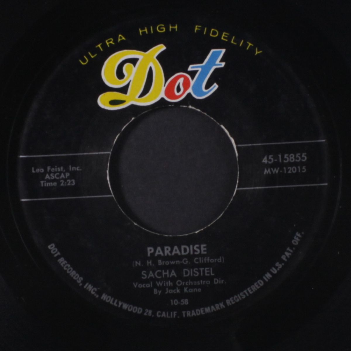 paradise / brigitte by SACHA DISTEL