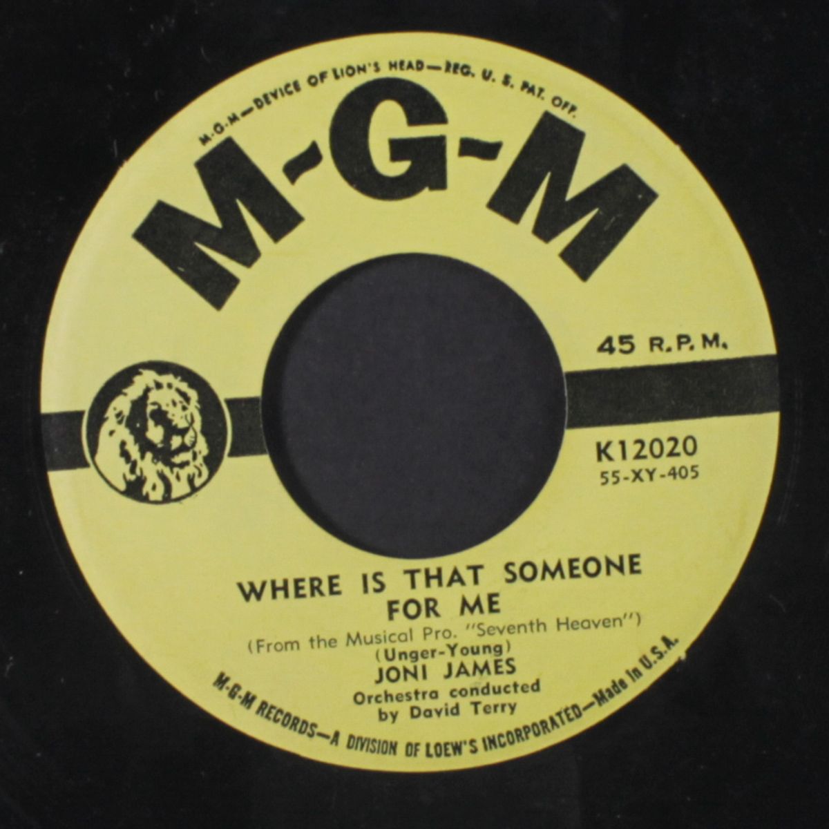 the moment i saw you / where is that someone for me by JONI JAMES