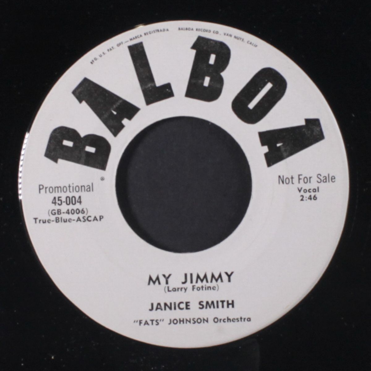 kiss kiss crazy / my jimmy by JANICE SMITH