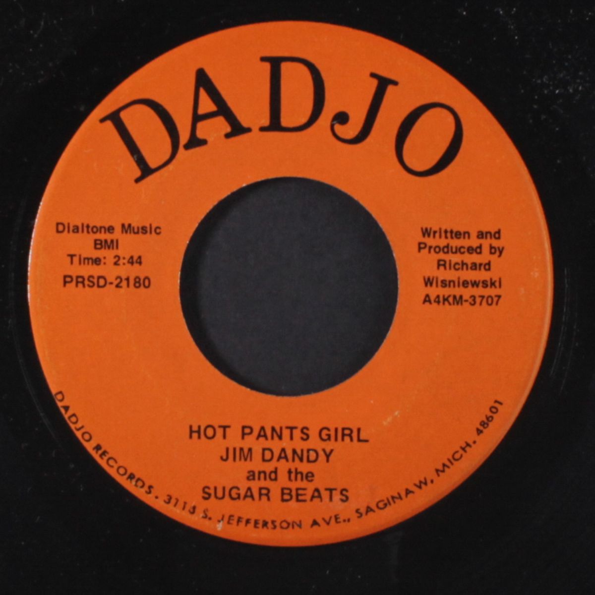 hot pants girl / move it around by JIM DANDY