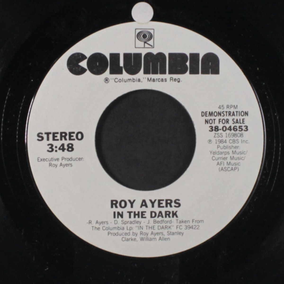 in the dark / same by ROY AYERS