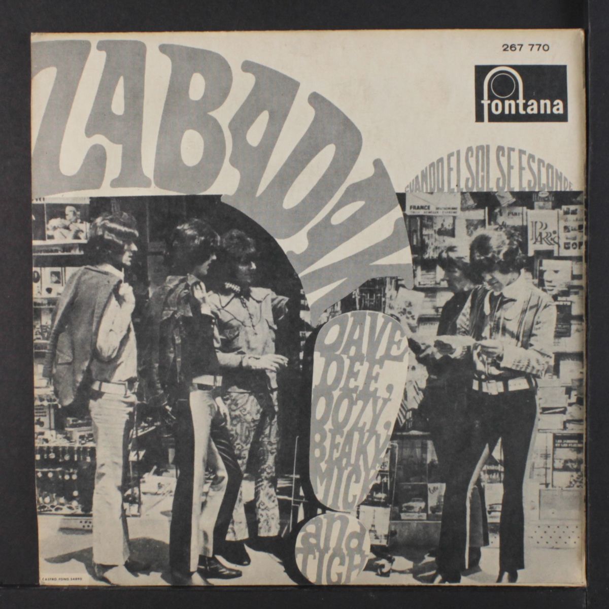 zabadak! / sun goes down by DAVE DEE, DOZY, BEAKY, MICK & TICH