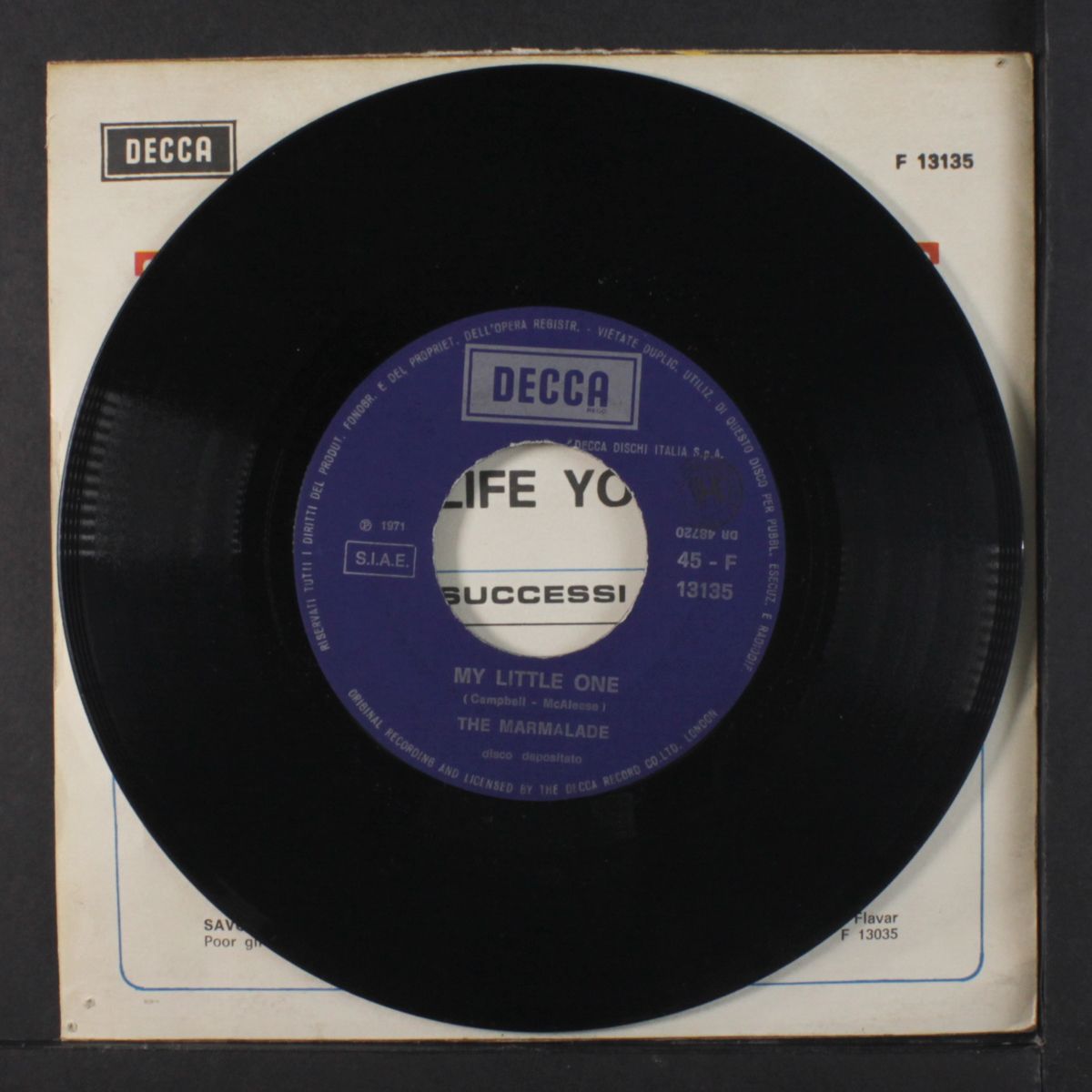 my little one / is your life your own by MARMALADE