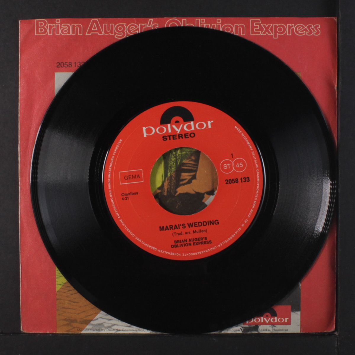 marai's wedding / tomorrow city by BRIAN AUGER'S OBLIVION EXPRESS