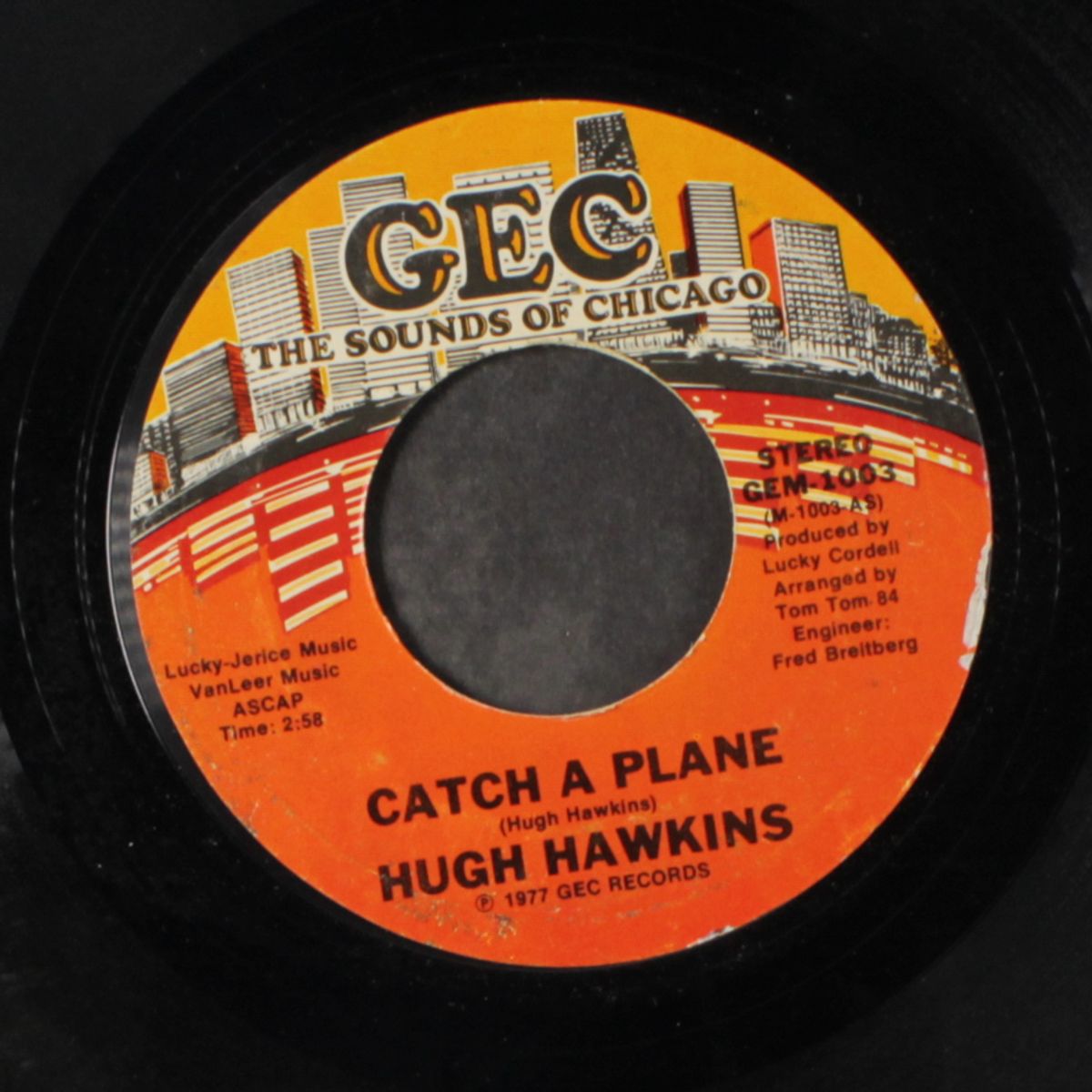 catch a plane / you got my love by HUGH HAWKINS