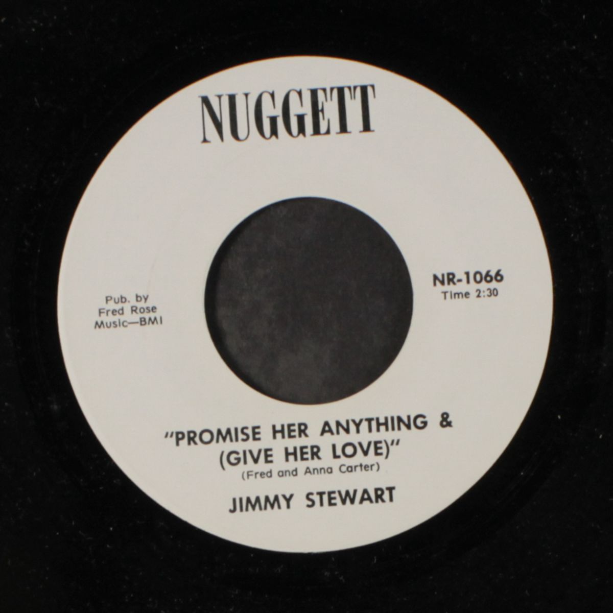 blow a kiss / promise her anything by JIMMY STEWART