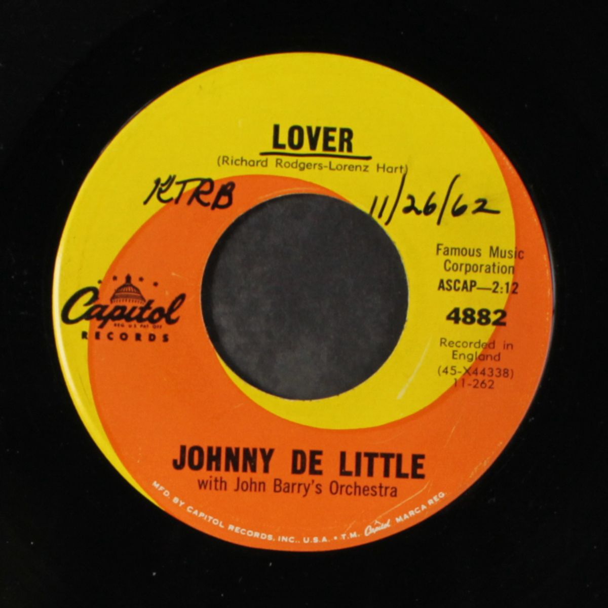 lover by JOHNNY DE LITTLE