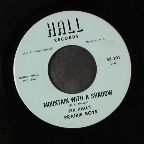 TEX HALL'S PRAIRIE BOYS
