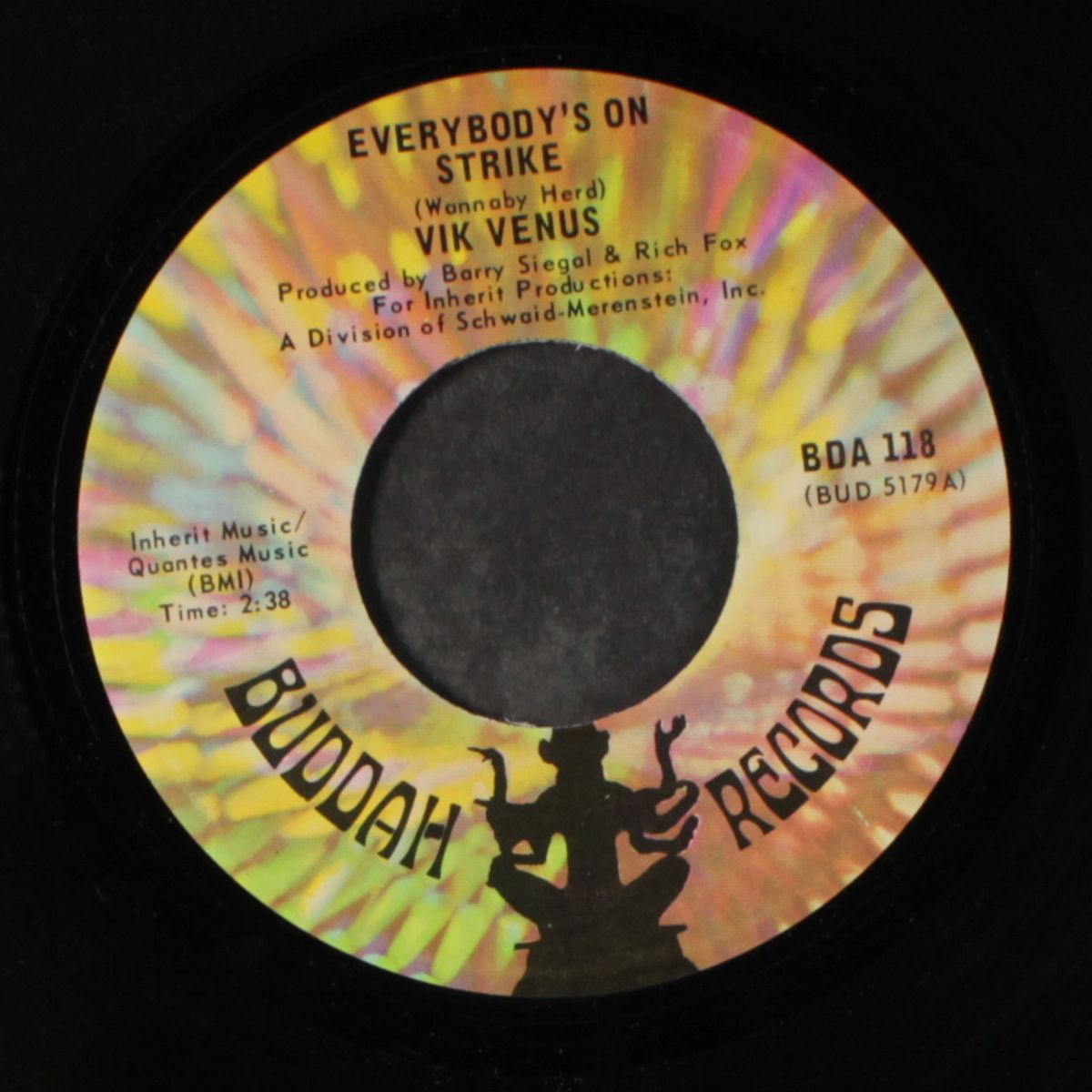 moonflight / everybody's on strike by VIK VENUS