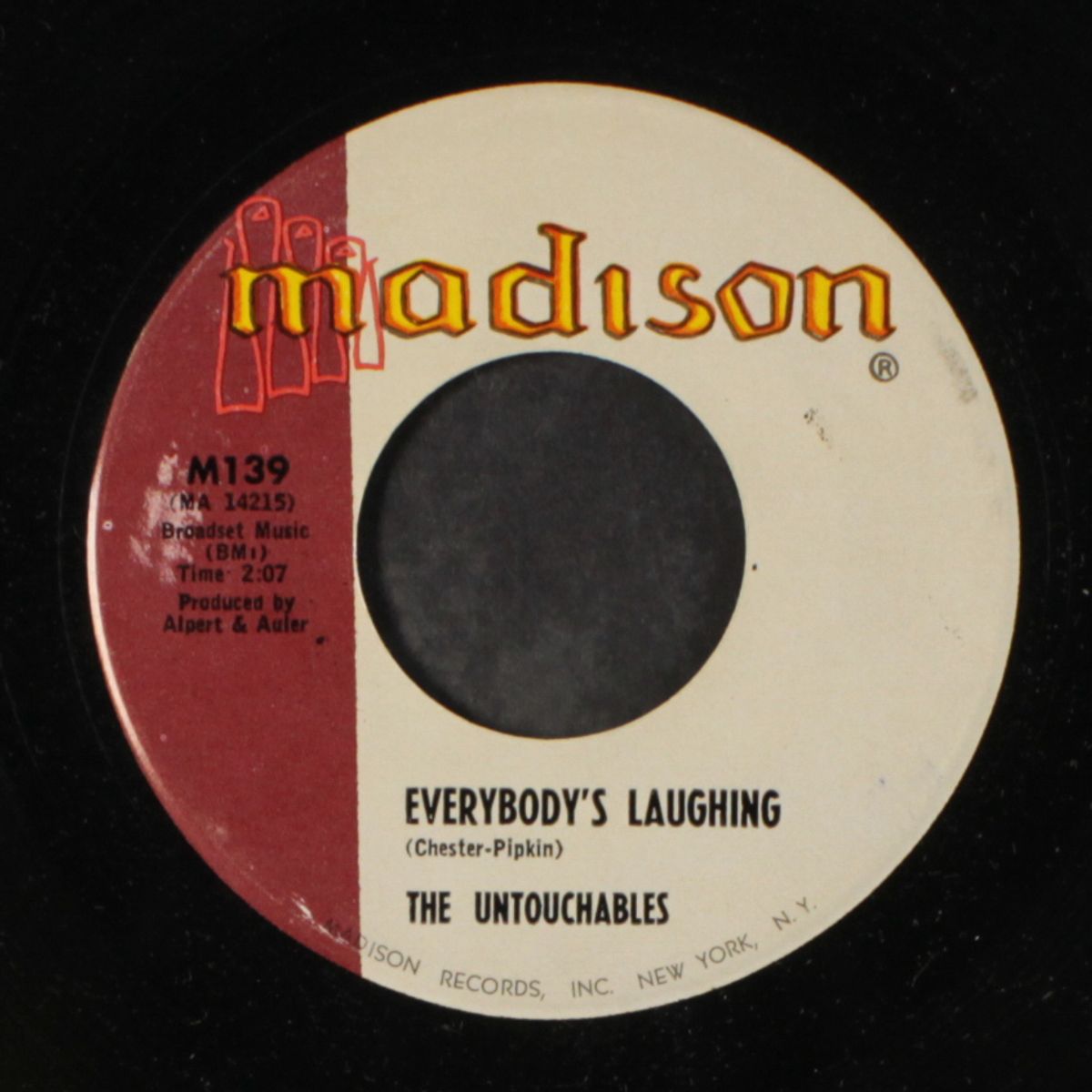 everybody's laughing / 60 minutes man by UNTOUCHABLES
