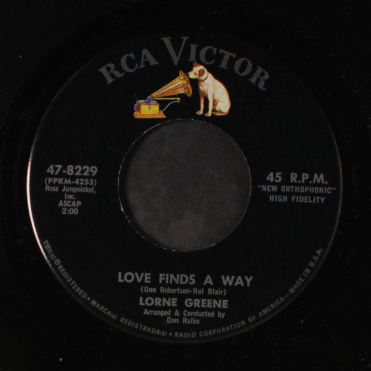 i'm the same ole me by LORNE GREENE