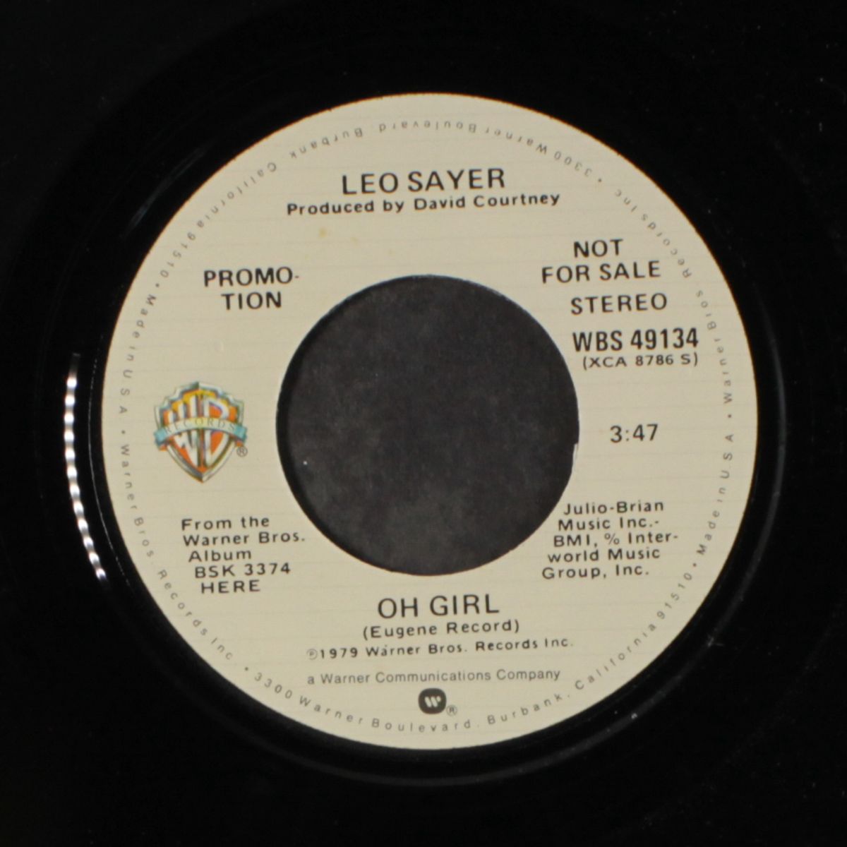 oh girl / mono by LEO SAYER