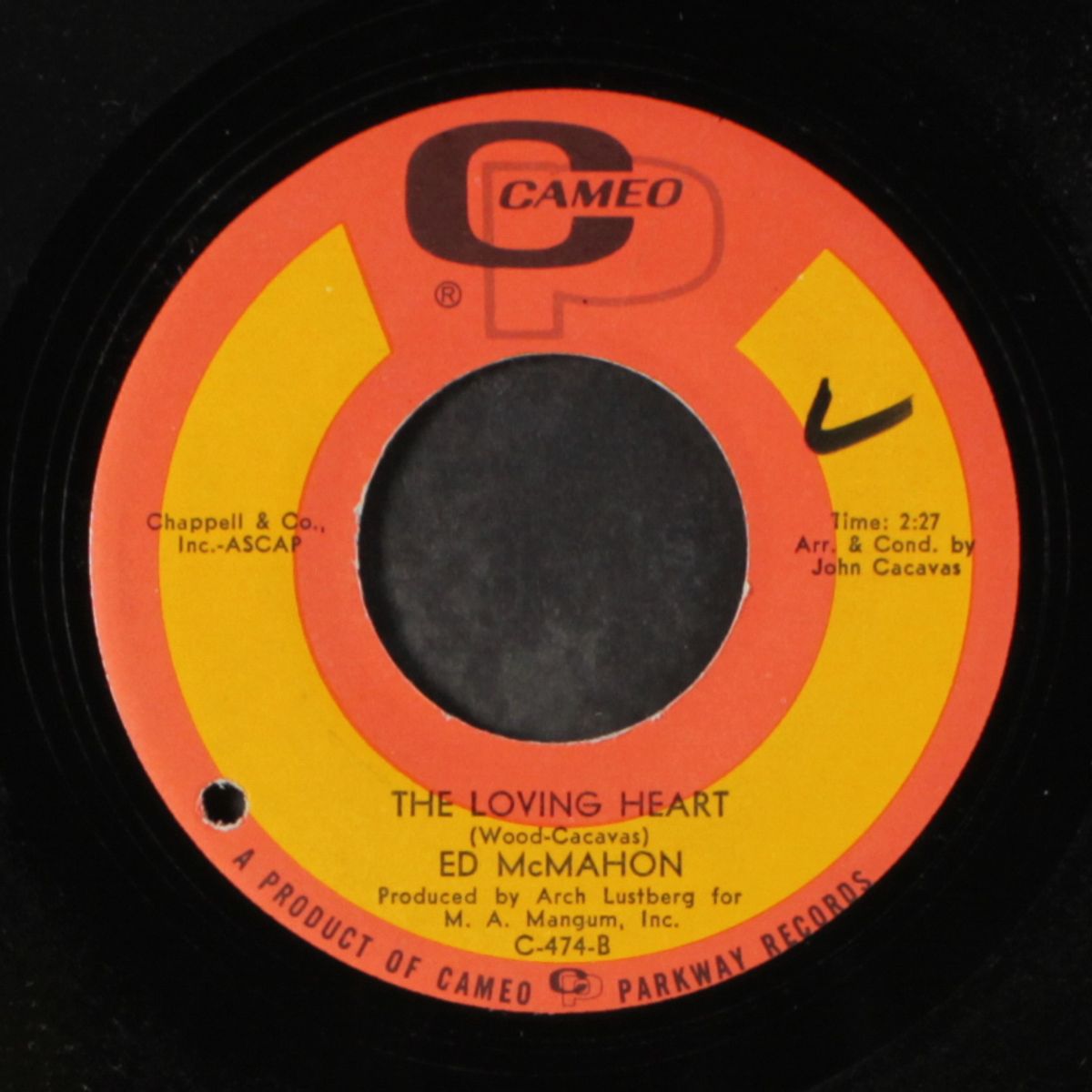 beautiful girl / the loving heart by ED MCMAHON
