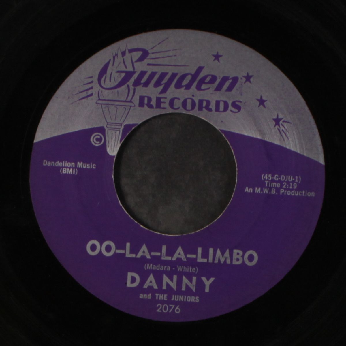 now and then / oo-la-la-limbo by DANNY & JUNIORS
