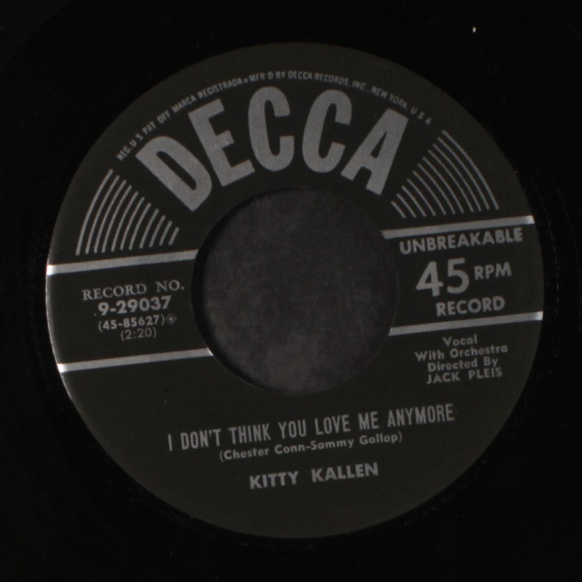 little things mean a lot / i don't think you love me anymore by KITTY KALLEN