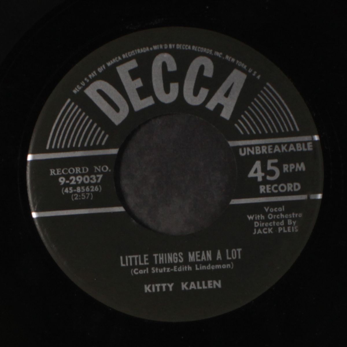 little things mean a lot / i don't think you love me anymore by KITTY KALLEN
