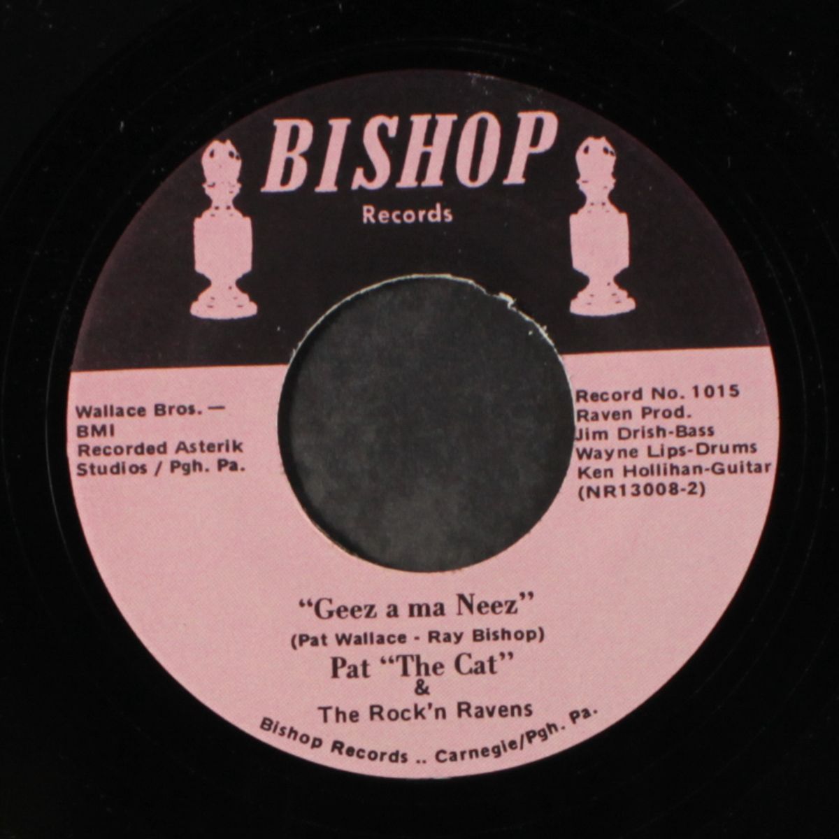 tennessee boogie / geez a ma neez by TENNESSEE SLIM / PAT THE CAT