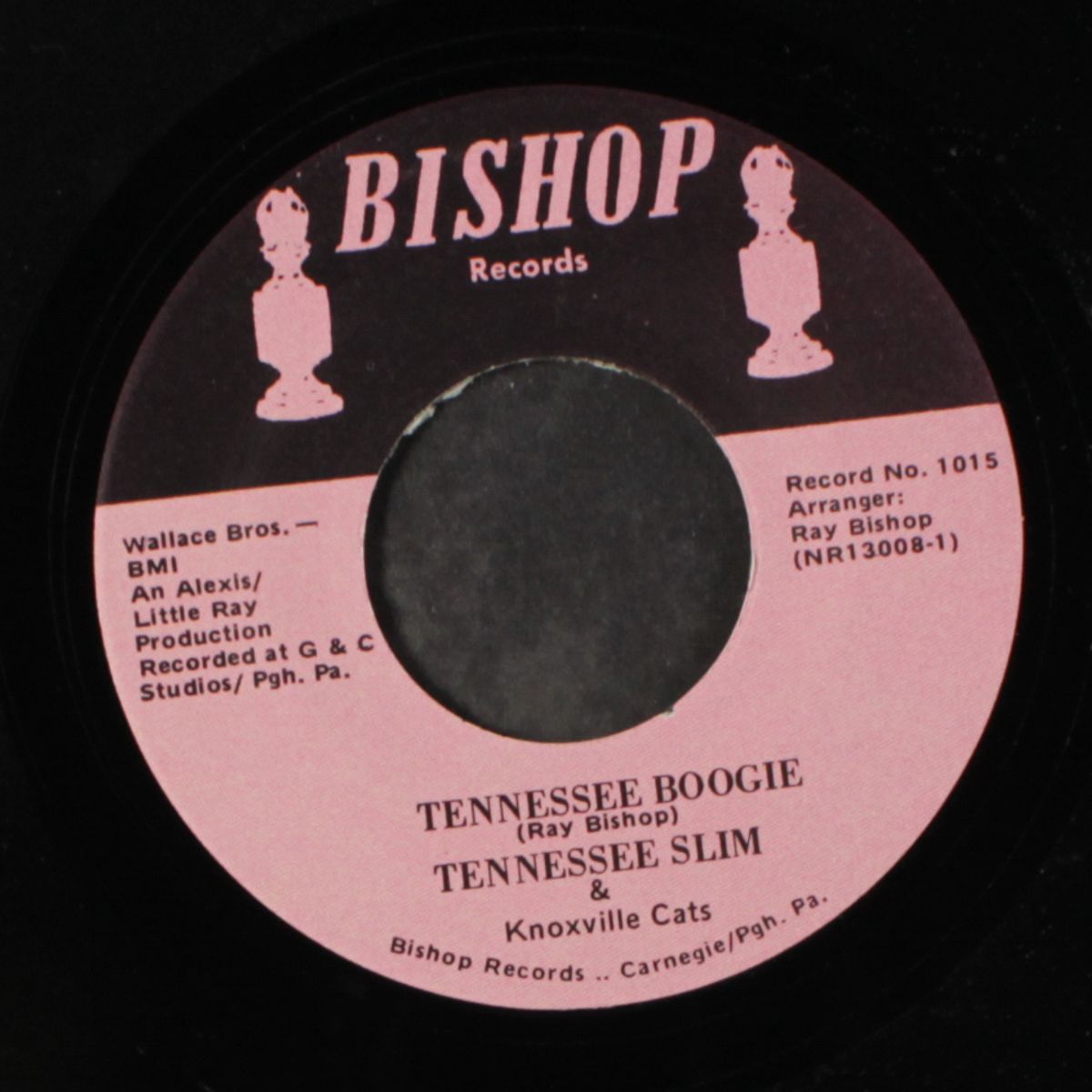 tennessee boogie / geez a ma neez by TENNESSEE SLIM / PAT THE CAT