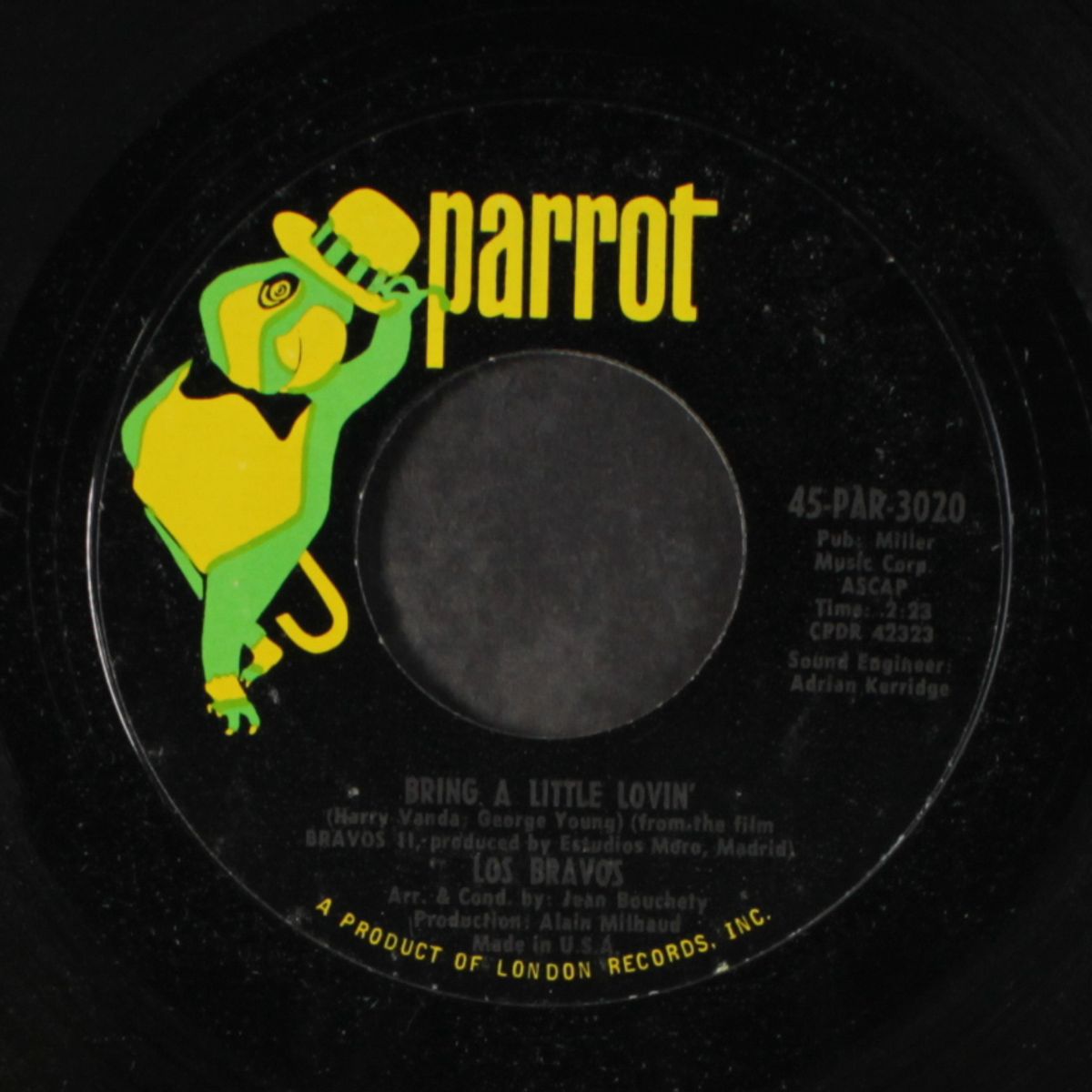 bring a little lovin' / make it last by LOS BRAVOS