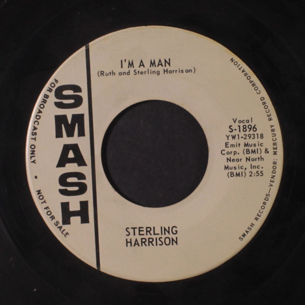 funny life / i'm a man by STERLING HARRISON