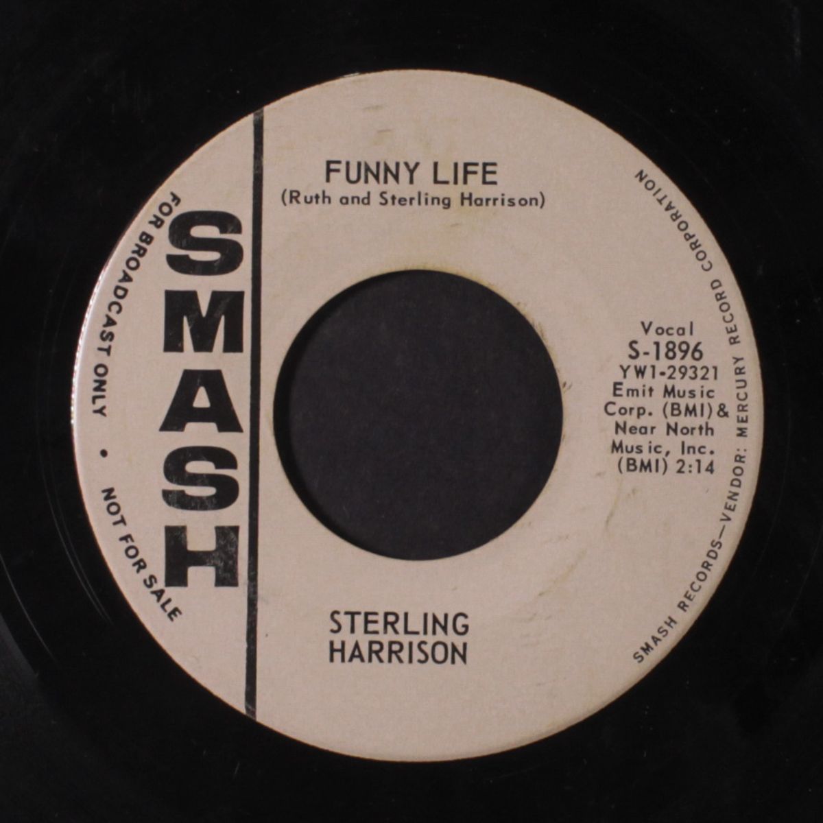 funny life / i'm a man by STERLING HARRISON