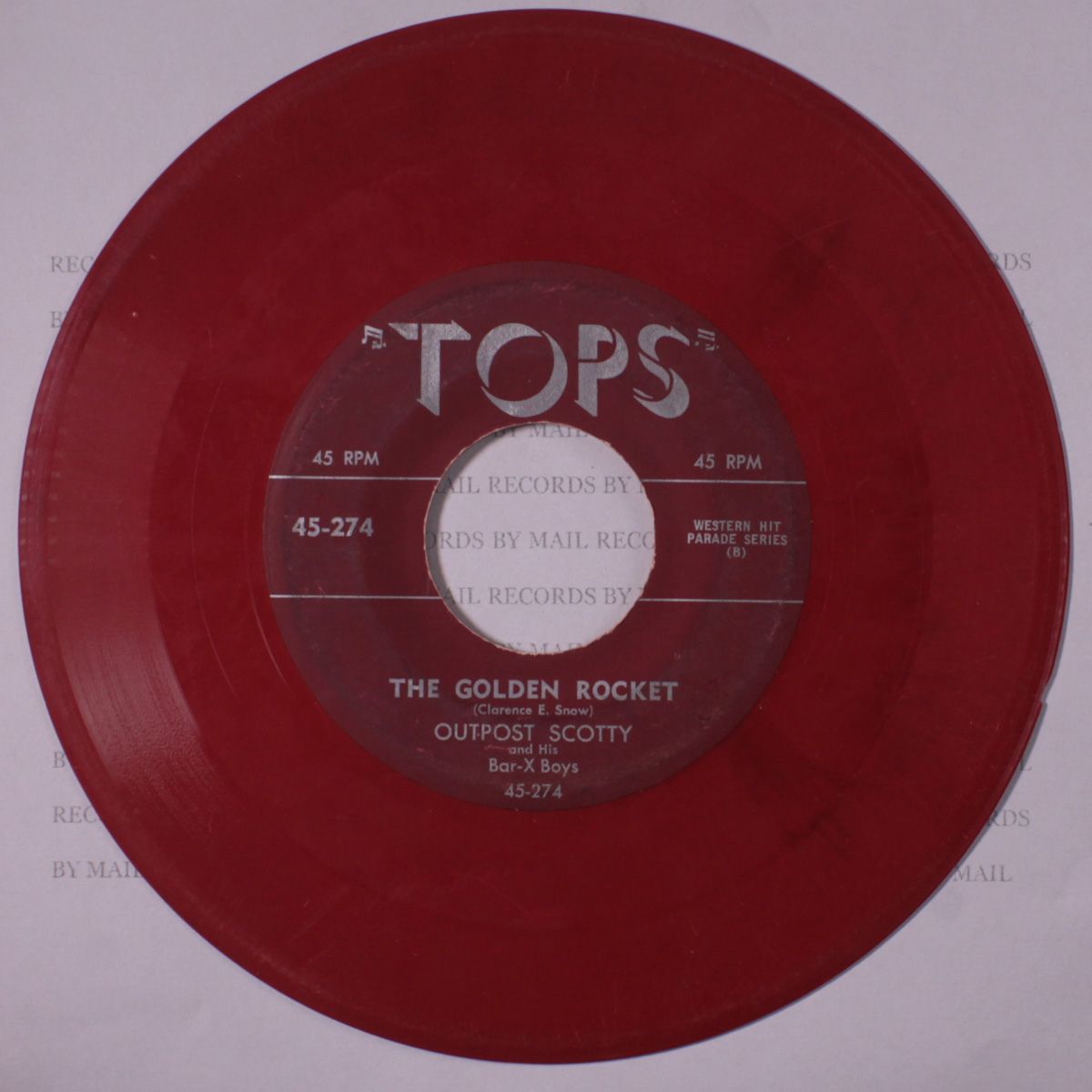 the golden rocket / moanin' the blues by OUTPOST SCOTTY