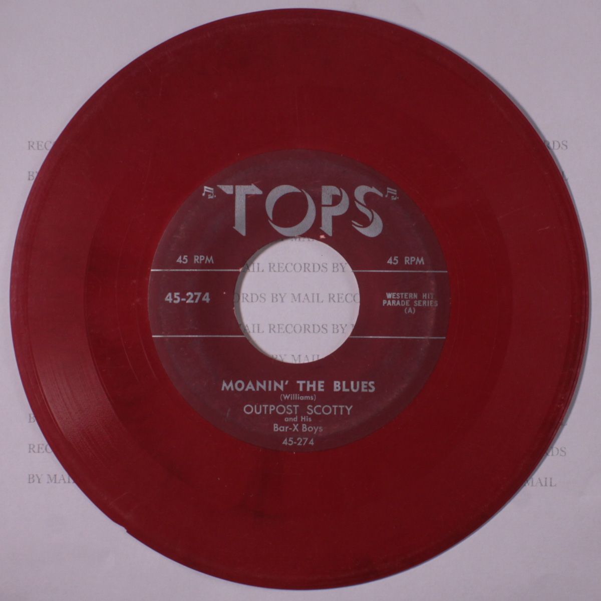 the golden rocket / moanin' the blues by OUTPOST SCOTTY