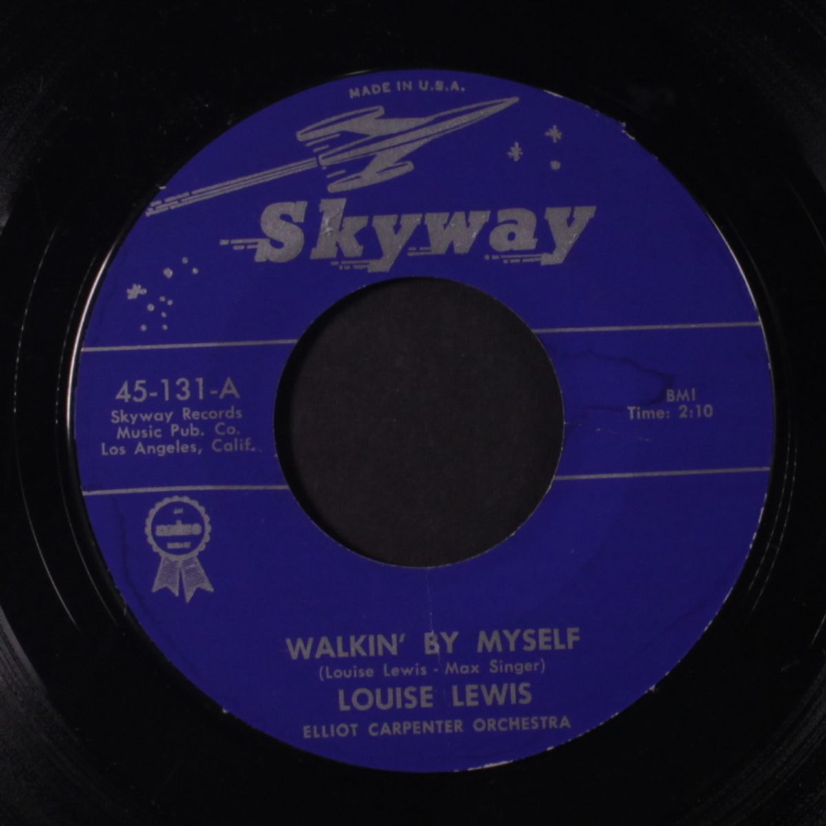 there must be a reason / walkin' by myself by LOUISE LEWIS