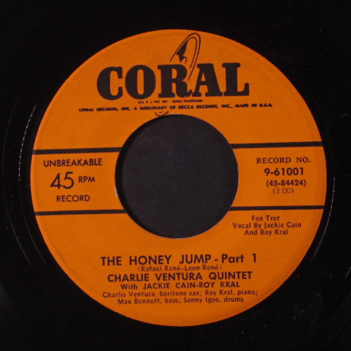 the honey jump / part 2 by CHARLIE VENTURA