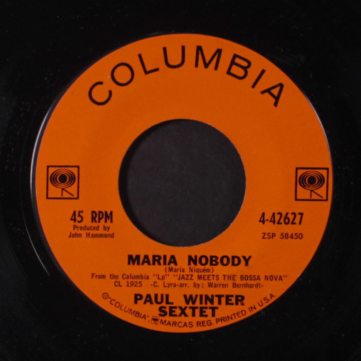 journey to recife / maria nobody by PAUL WINTER