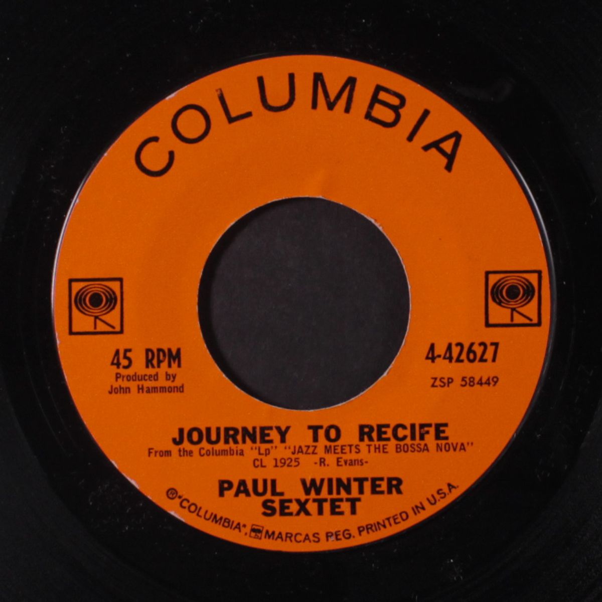 journey to recife / maria nobody by PAUL WINTER