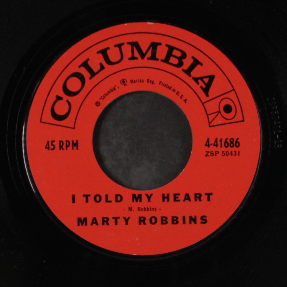 is there any chance / i told my heart by MARTY ROBBINS