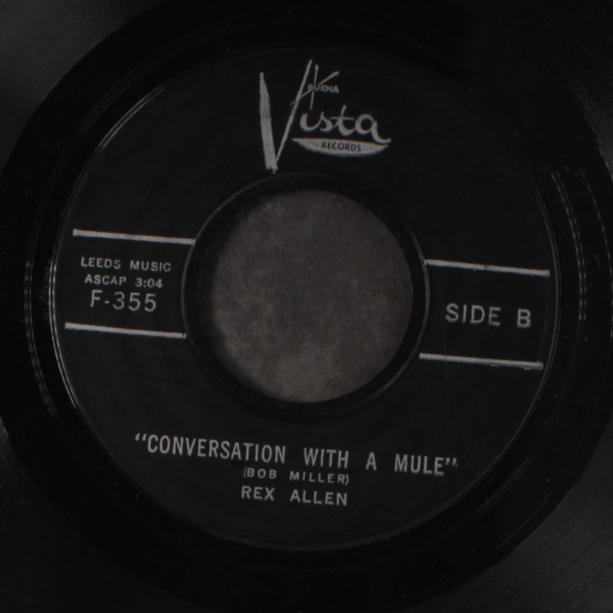 conversation with a mule / barefoot country boy by REX ALLEN
