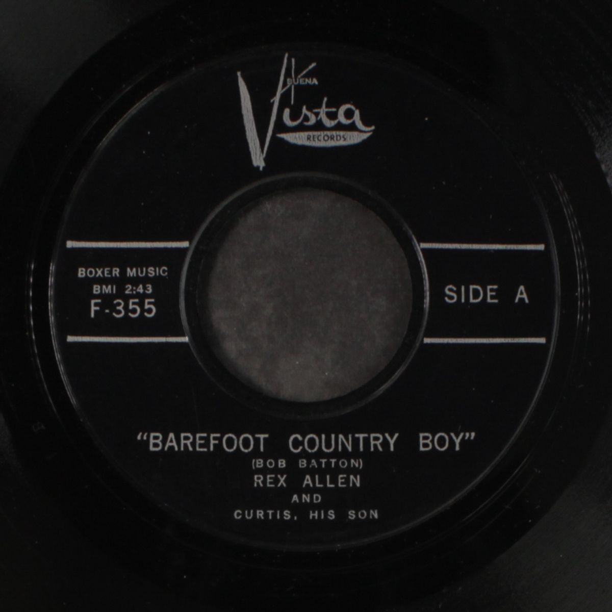 conversation with a mule / barefoot country boy by REX ALLEN