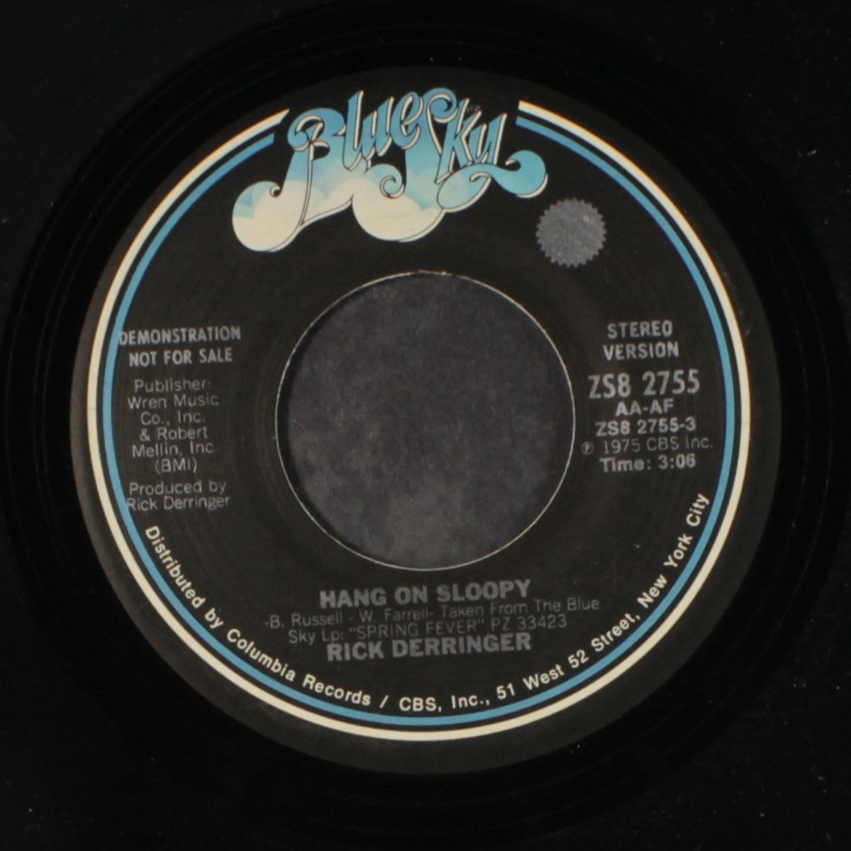hang on sloopy / mono by RICK DERRINGER