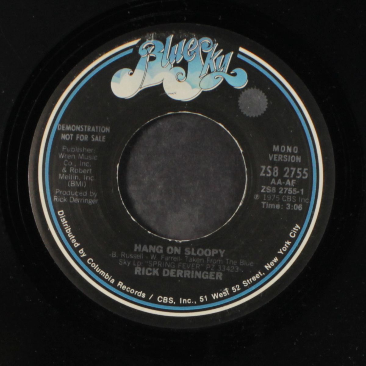 hang on sloopy / mono by RICK DERRINGER
