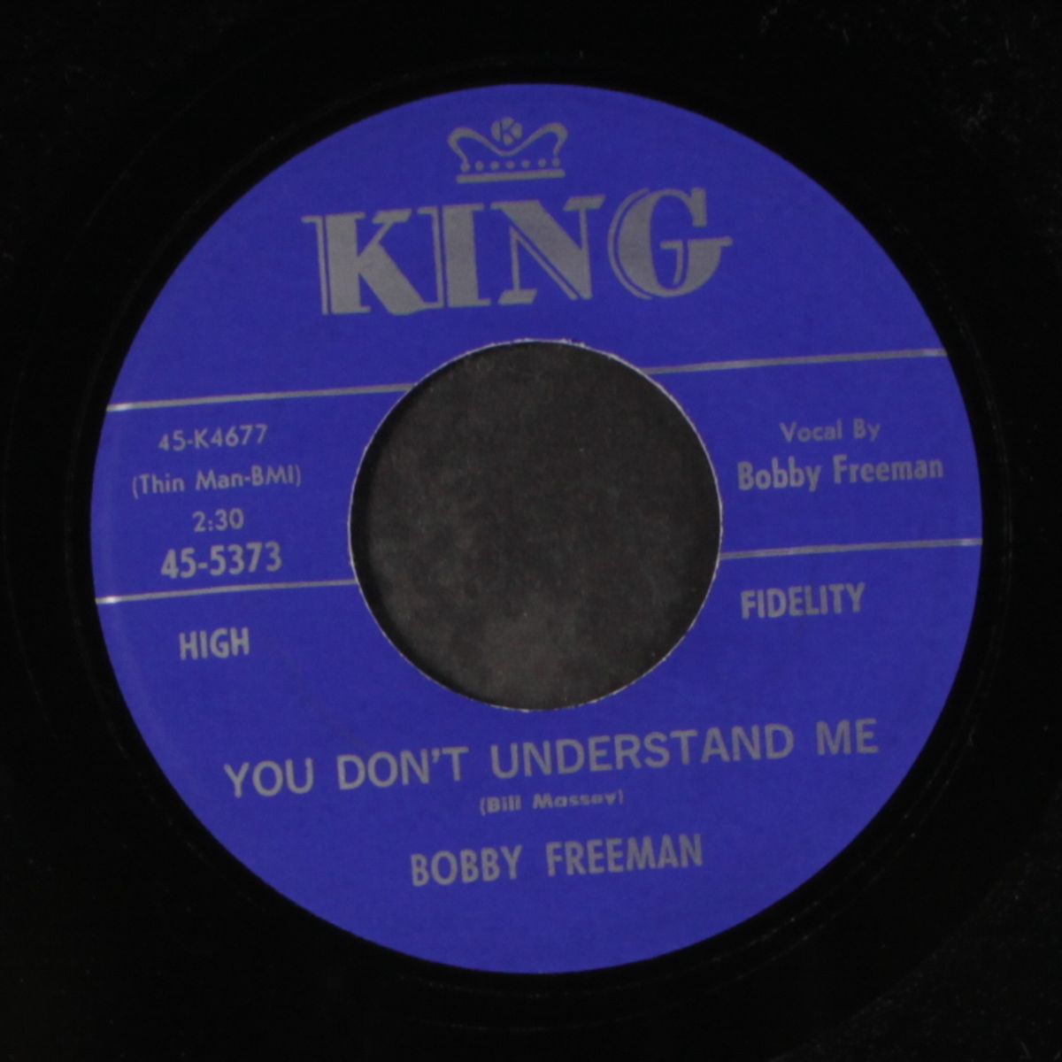 (i do the) shimmy shimmy / you don't understand me by BOBBY FREEMAN