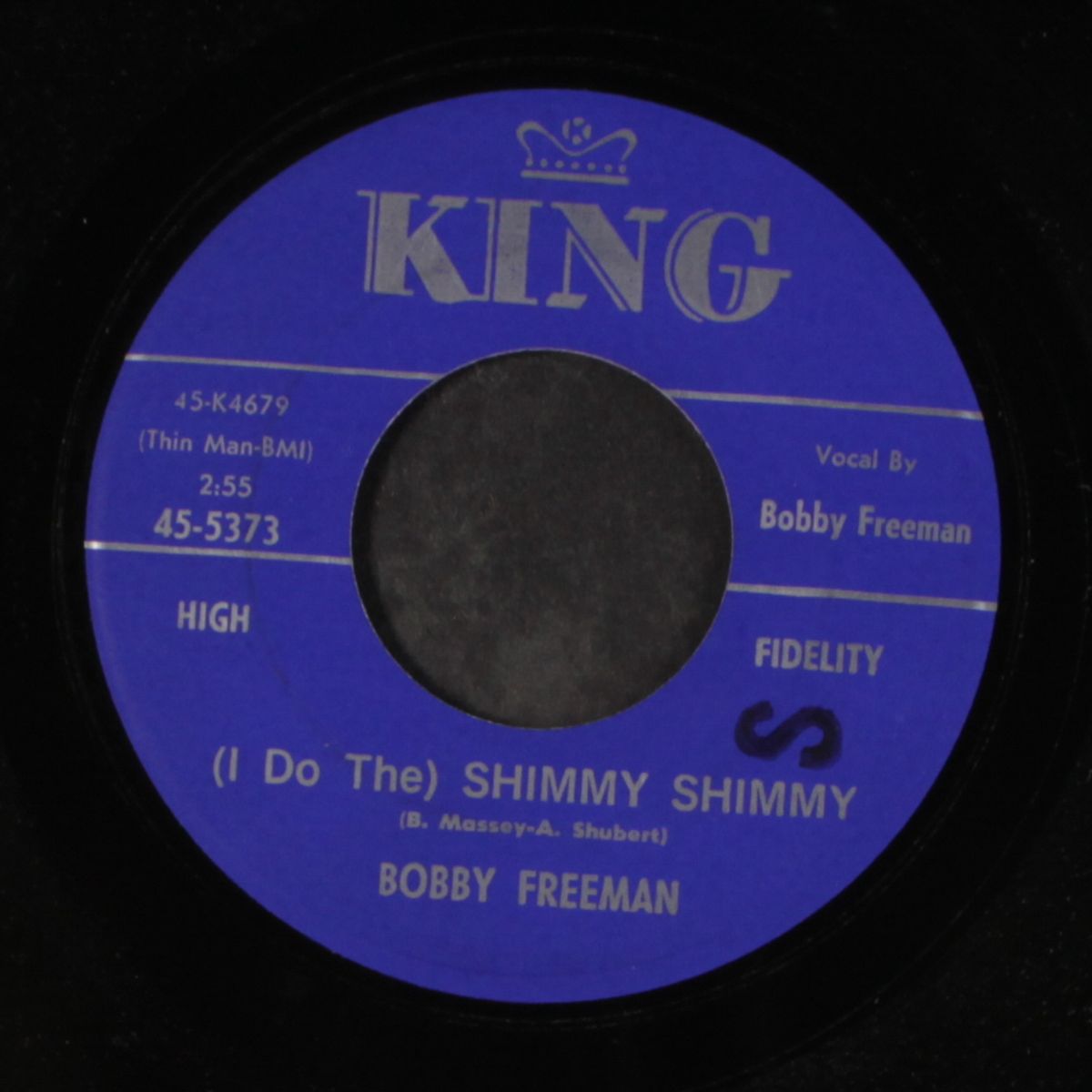 (i do the) shimmy shimmy / you don't understand me by BOBBY FREEMAN