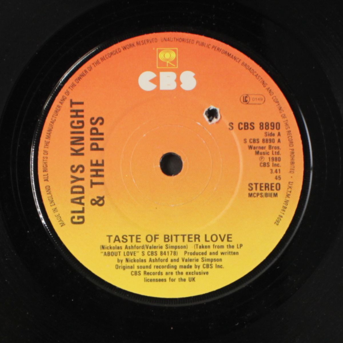 taste of bitter love / add it up by GLADYS KNIGHT & PIPS