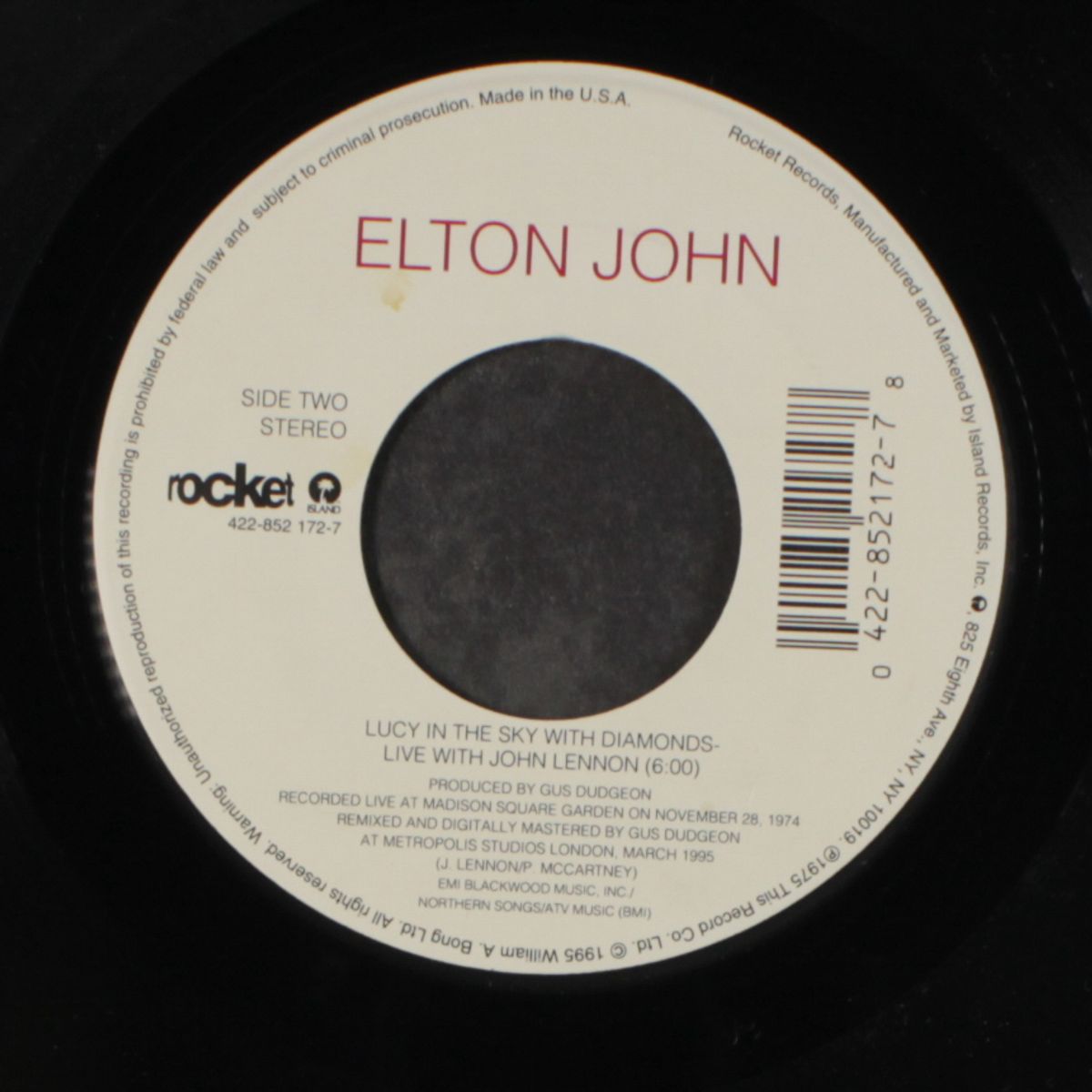 made in england / lucy in the sky with diamonds by ELTON JOHN