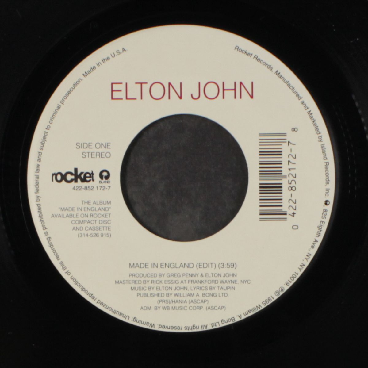 made in england / lucy in the sky with diamonds by ELTON JOHN