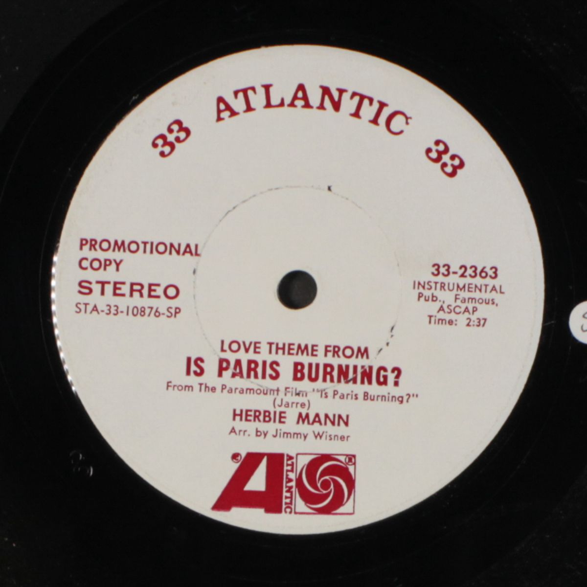 a man and a woman / is paris burning by TAMIKO JONES / HERBIE MANN