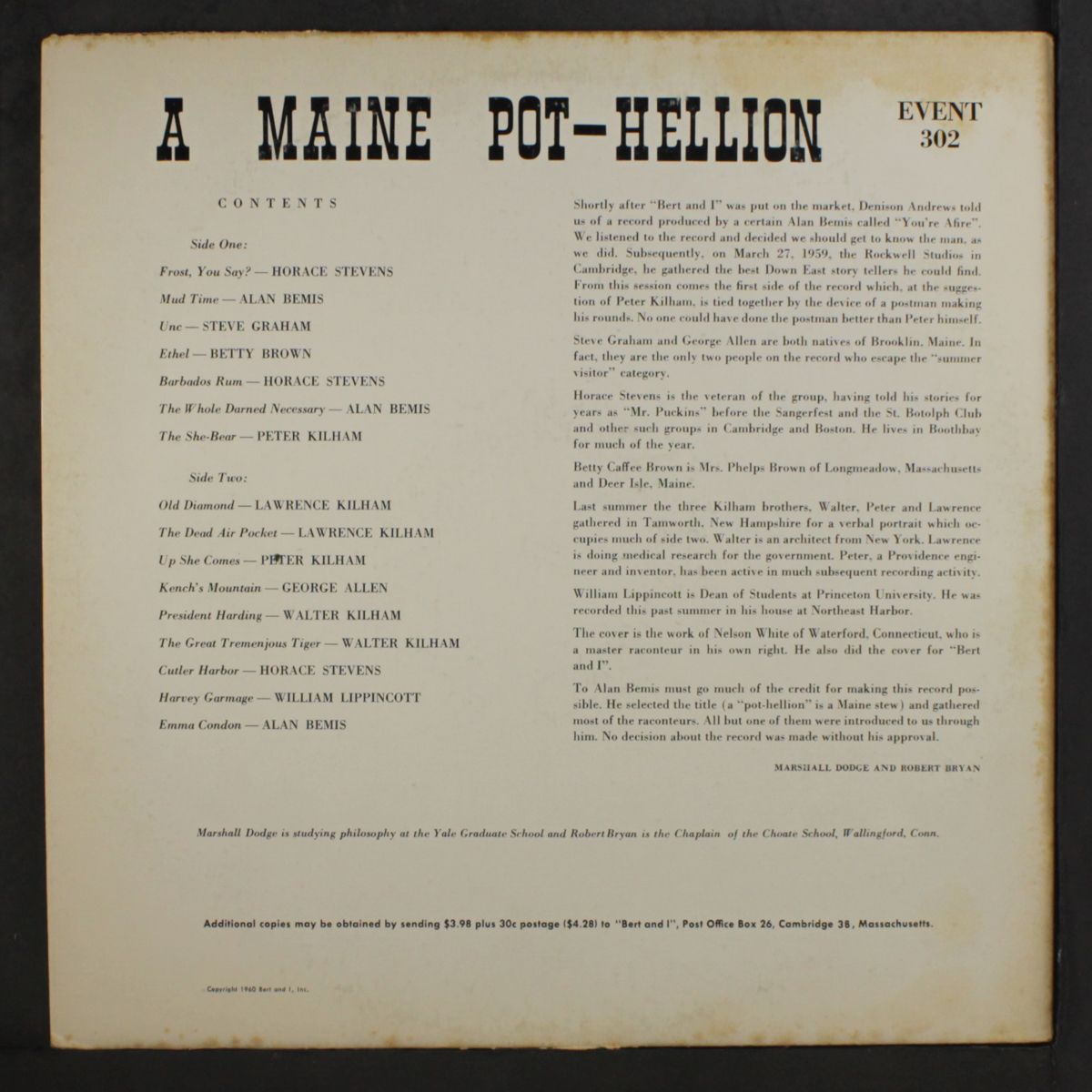 a maine pot-hellion by VARIOUS