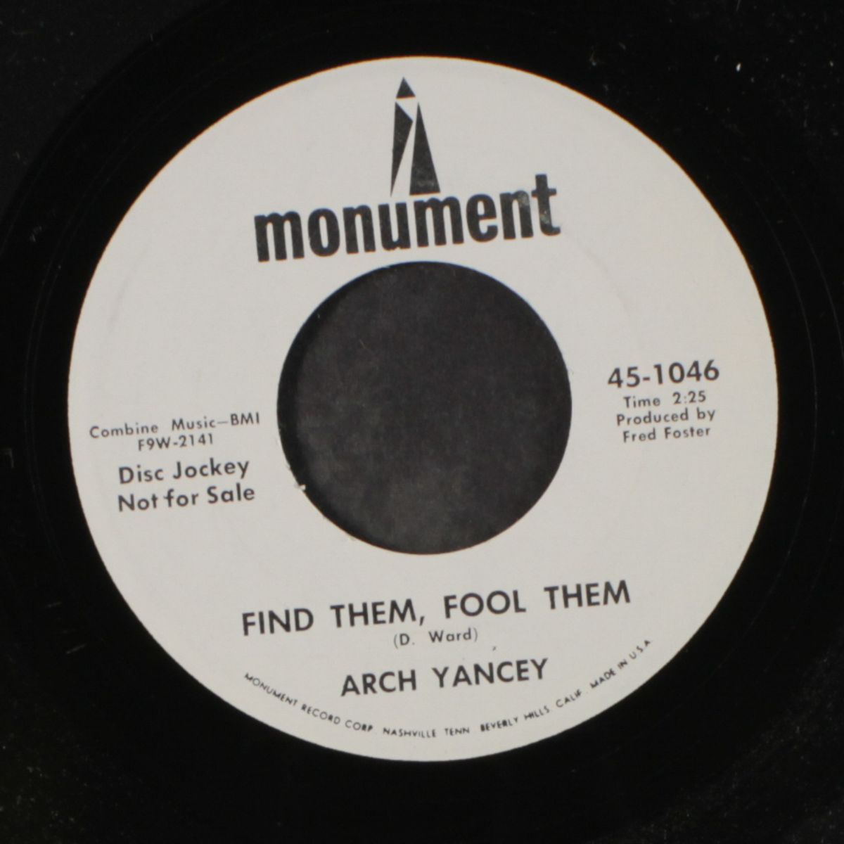 find them, fool them / you eased me over the edge by ARCH YANCEY