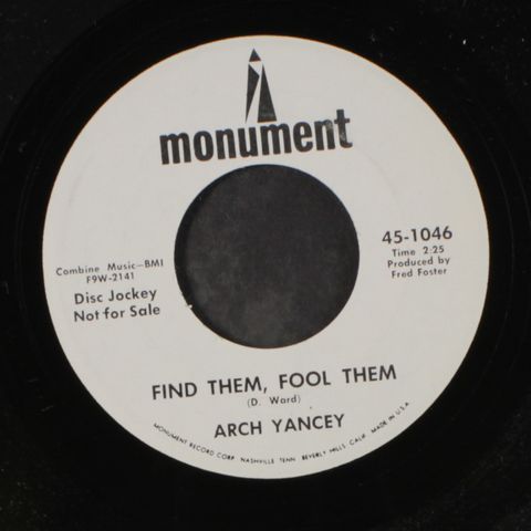 ARCH YANCEY
